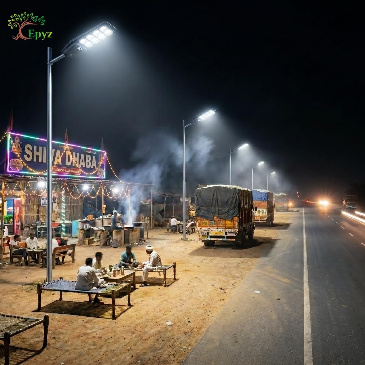 solar street light9